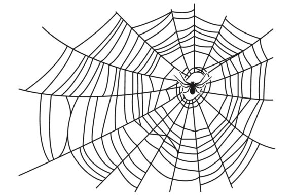 Download Halloween Spider Web Vector - Halloween Collection