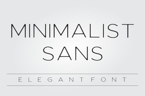Download Minimalist Sans - Minimal Collection