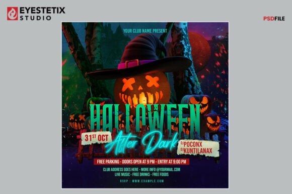 Download Halloween After Dark Flyer - Halloween Collection