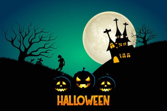 Download Happy Halloween Background with Pumpkin - Halloween Collection