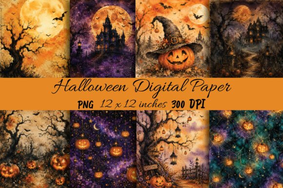 Download Halloween Digital Paper - Halloween Collection