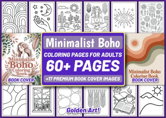 Download 60 Minimalist Boho Adults Coloring Pages - Minimal Collection