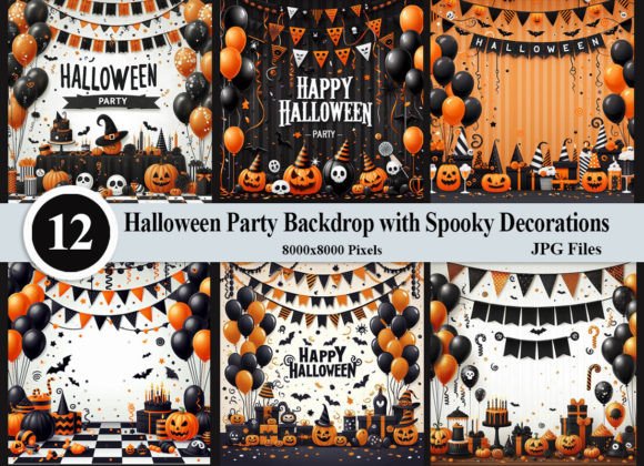 Download Halloween Party with Spooky Decorations - Halloween Collection