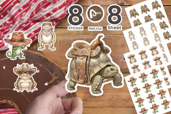 Download Digital Boho Desert Animal Sticker - Desert Collection