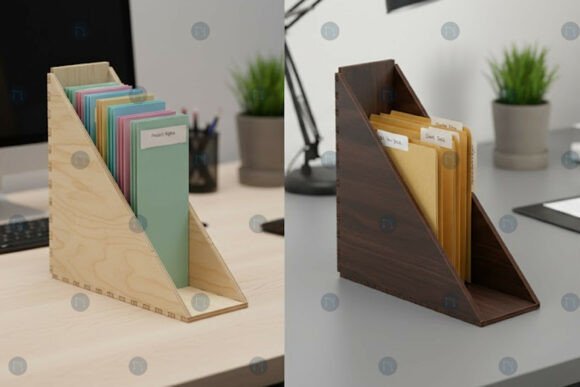 Download Laser Cut Office File Organizer Template - Template Collection