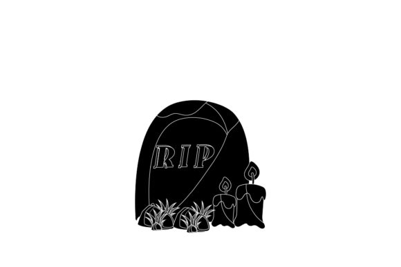 Download Halloween Graveyard Creepy Silhouette - Halloween Collection