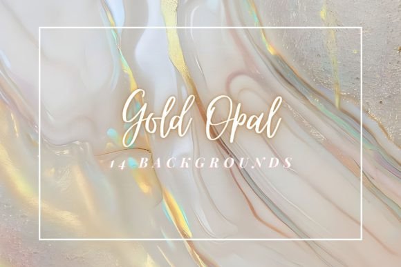 Download Faux Gold Opal Marbled Background - Gold Collection