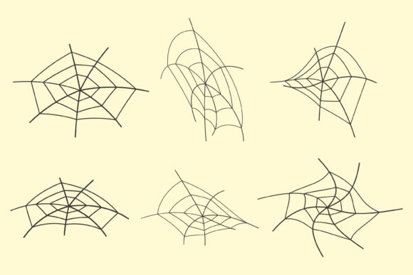 Download Halloween Spider Web Vector Collection - Halloween Collection