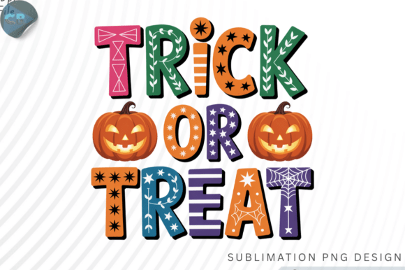 Download Halloween PNG Trick or Treat PNG Design - Halloween Collection