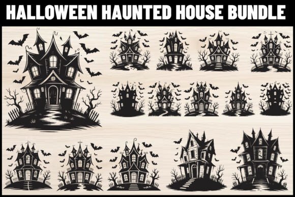 Download Haunted Halloween House SVG Pack - Halloween Collection