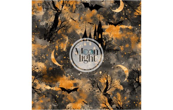 Download Seamless Halloween Digital Paper 35 - Halloween Collection