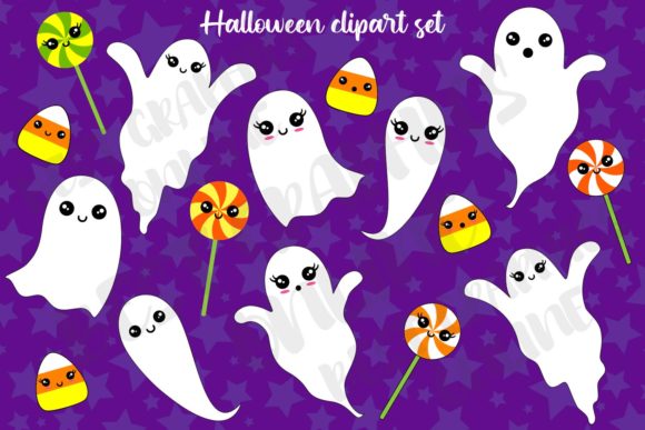 Download Halloween Clipart Ghost Candy Corn Sweet - Halloween Collection