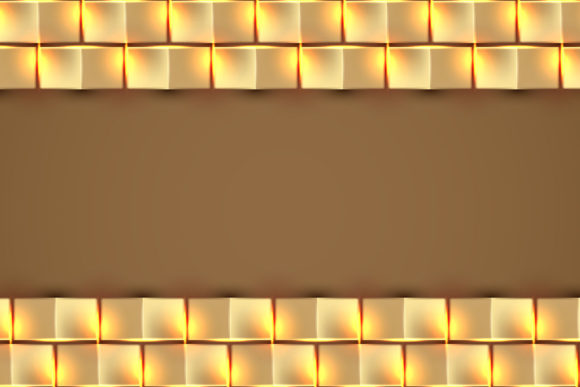 Download Golden Square Background Vector - Gold Collection