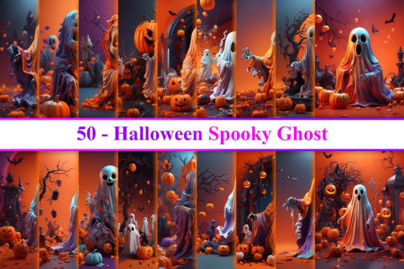 Download Halloween Ghost Background - Halloween Collection
