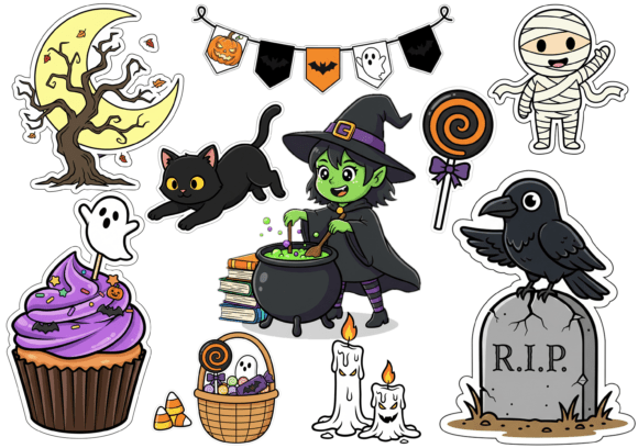Download Spooky Halloween Elements Pack - Halloween Collection