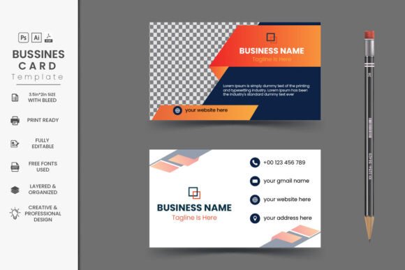Download Professional Business Cards Templates - Template Collection