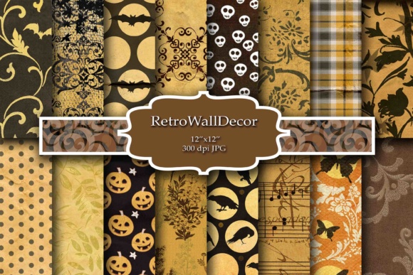 Download Halloween Digital Paper - Halloween Collection