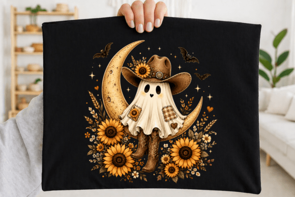Download Western Halloween Ghost PNG Fall Design - Halloween Collection