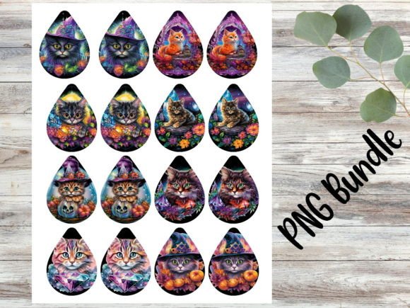 Download Halloween and Crystal Cat Teardrop - Halloween Collection